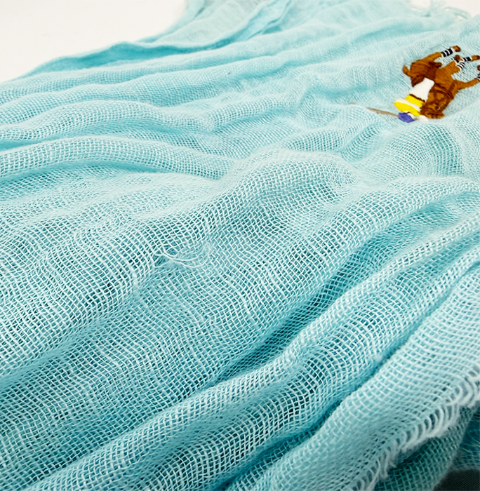 【中古】POLO RALPH LAUREN ポロ ラルフローレン ストール 薄手 ガーゼ コットン i0727tq02810