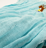 将图片加载到图库查看器，【中古】POLO RALPH LAUREN ポロ ラルフローレン ストール 薄手 ガーゼ コットン i0727tq02810
