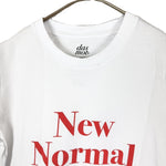 将图片加载到图库查看器，【中古】ドゥロワー Drawer Das Mot Tシャツ ロゴプリント NEW NORMAL TEE ホワイト レッド 白 i0630h0045
