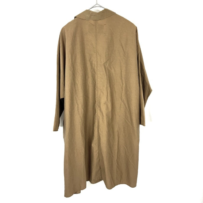 【中古】ティッカ TICCA チェスターコート スプリングコート 薄手 ゆったり ダークベージュ i0204i00810