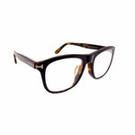 画像をギャラリービューアに読み込む, 【中古】TOM FORD トムフォード メガネフレーム 黒 ブラック ケース付き i0724lq00982
