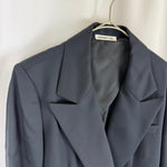 将图片加载到图库查看器，【中古】EVERYDAY I LIKE ダブルジャケット ネイビー サイズ36 Deuxieme Classe取扱 i1226t00525
