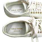 画像をギャラリービューアに読み込む, 【中古】コールハーン COLE HAAN スニーカー メッシュ 軽量 シンプル 未使用 ホワイト 白 i0722n00116
