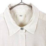 Load image into Gallery viewer, 【中古】イエナ IENA 半袖リネンシャツ ワイドシルエット サファリシャツ風 アイボリー i0526y0108
