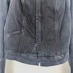 Load image into Gallery viewer, 【中古】ジースターロゥ G-STAR RAW デニムブルゾン 切り替え ストレッチ おしゃれ ブラック系 h0305m013
