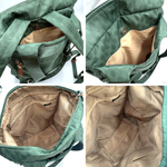 Load image into Gallery viewer, 【中古】イザック Y'SACCS リュック ハンドバッグ 2way ドット柄 ポケット多い くすみグリーン 緑系 i0410wq02810
