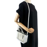 Load image into Gallery viewer, 【中古】ステイトオブエスケープ STATE OF ESCAPE ショルダーバッグ メッシュ ミニサイズ ホワイト系 i0627aq007110
