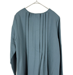 将图片加载到图库查看器，【中古】アドーア ADORE ワンピース グリーン系 長袖 ロング レディース シンプル i1008n00322
