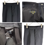 将图片加载到图库查看器，【中古】ドゥロワー Drawer ワイドパンツ タックパンツ ブラック j0416t01122
