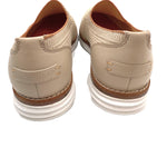 画像をギャラリービューアに読み込む, 【中古】コールハーン COLE HAAN スリッポン メッシュ レザー カジュアル シンプル ベージュ i0722n00421
