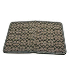 将图片加载到图库查看器，【中古】COACH コーチ シグネチャー キャンバス×レザー 二つ折りパスケース カードホルダー i0810oq0113
