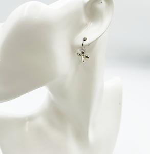 中古】Tiffany & Co. クロスモチーフ ピアス シルバー925 フックタイプ