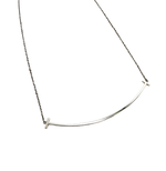 Load image into Gallery viewer, 【中古】TIFFANY&amp;Co. ティファニー スマイリー ネックレス SV925 シルバー 長さ調節可能 レディース j0629pq009594
