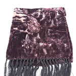 Load image into Gallery viewer, 【中古】ポールスミス Paul Smith ベルベット ストール ドット柄 マーブル調 i0410wq0364
