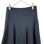 画像をギャラリービューアに読み込む, 【中古】エポカ EPOCA フレアスカート ストレッチ ミディ丈 ⁪未使用 ネイビー 紺 i0807n0258
