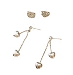 画像をギャラリービューアに読み込む, 【中古】ティファニー Tiffany &amp; Co. ピアス パフハート シルバー スイング j0213aq018161
