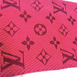 Load image into Gallery viewer, 【中古】ルイヴィトン LOUIS VUITTON マフラー モノグラム エシャルプ ロゴ ウール シルク ピンク h0806aq010290
