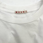 Load image into Gallery viewer, 【中古】マルニ MARNI ロゴTシャツ ペイント風 アート オーバーサイズ ホワイト 白 マルチ h0508k007
