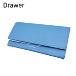 画像をギャラリービューアに読み込む, 【中古】ドゥロワー DRAWER ノベルティ マルチケース 水色 未使用 j0317h0045

