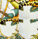 Load image into Gallery viewer, 【中古】フェラガモ Salvatore Ferragamo ビーチタオル 大判 レオパード レッド 赤 i1013tq01050
