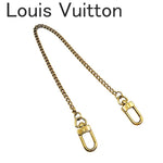 画像をギャラリービューアに読み込む, 【中古】Louis Vuitton ルイヴィトン チェーンストラップ ブラウン ゴールド金具 バッグ用 j0626oq001108
