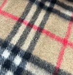 画像をギャラリービューアに読み込む, 【中古】バーバリー  BURBERRY マフラー ノバチェック ベージュ カシミヤ100％ j0215pq00740
