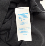 将图片加载到图库查看器，【中古】ジョンスメドレー JOHN SMEDLEY 半袖ニット ブラック S シーアイランドコットン j0310h0095
