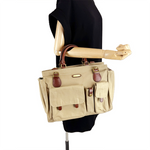 将图片加载到图库查看器，【中古】SILVER LAKE CLUB シルバーレイククラブ トートバッグ 多収納 i0731wq02512
