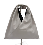画像をギャラリービューアに読み込む, 【中古】メゾンマルジェラ Maison Margiela MM6 レザー ジャパニーズバッグ ハンドバッグ グレー j0814aq00386
