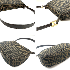 フェンディ FENDI ワンショルダーバッグ ズッカ柄 FFロゴ ブラウン系 中古】フェンディ FENDI ワンショルダーバッグ ズッカ柄 FFロゴ