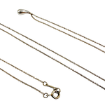 画像をギャラリービューアに読み込む, 【中古】TIFFANY&amp;Co. ティファニー ティアドロップ ネックレス シルバー j0417aq02887
