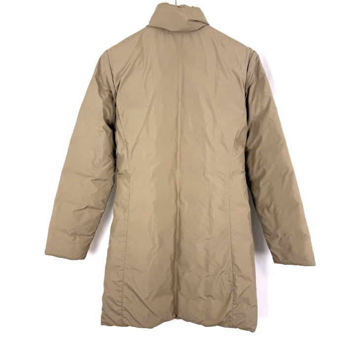 【中古】モンクレール MONCLER リバーシブルダウンコート スタンドカラー アイボリー ベージュ系 h1125aq004