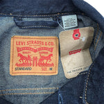 将图片加载到图库查看器，【中古】リーバイス Levis THE TRUCKER デニムジャケット トラッカージャケット インディゴ メンズ i1207oq00275
