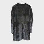 画像をギャラリービューアに読み込む, 【中古】Drawer ドゥロワー ファーコート ブラック 38 レディース ウイゼル i1215h006114
