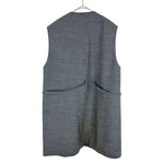 画像をギャラリービューアに読み込む, 【中古】ドゥロワー Drawer ウールジレ ベルト付き グレー レディース 38 j0128n00260
