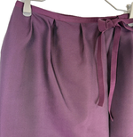 Load image into Gallery viewer, 【中古】Drawer ドゥロワー ボルドー ラップ風ロングスカート ウエストリボン 上品シルエット 大人エレガント i0925i00415
