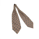 将图片加载到图库查看器，【中古】バーバリー BURBERRY リボンタイ ネックチーフ ノバチェック おしゃれ ベージュ系 i0810oq00223
