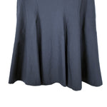 画像をギャラリービューアに読み込む, 【中古】エポカ EPOCA フレアスカート ストレッチ ミディ丈 ⁪未使用 ネイビー 紺 i0807n0258
