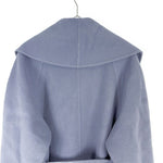 画像をギャラリービューアに読み込む, 【中古】ANAYI アナイ ウール フード付き シャルムリバーショール コート ロング丈 i0911wq01235
