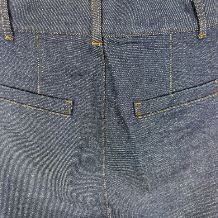 【中古】エストネーション ESTNATION デニムフレアパンツ ストレッチ きれいめデニム インディゴブルー i0421hy00220