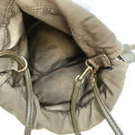 画像をギャラリービューアに読み込む, 【中古】Drawer ドゥロワー ノベルティ ファー付き 巾着 ショルダーバッグ i1117a00510
