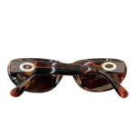 Load image into Gallery viewer, 【中古】ランバン LANVIN サングラス べっ甲 おしゃれ ブラウン ゴールド i0710lq01911
