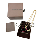画像をギャラリービューアに読み込む, 【中古】LOUIS VUITTON ルイヴィトン パンダンティフギミアクル ネックレス ゴールド 箱・保存袋付き j0405oq037180
