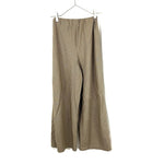 画像をギャラリービューアに読み込む, 【中古】ギャルリーヴィー GALERIE VIE ワイドパンツ チェック柄 ガンクラブ ベージュ ブラウン系 h1227n0243
