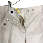 Load image into Gallery viewer, 【中古】ジョセフ JOSEPH クロップドパンツ シンプル 薄手 透け感 リネン 生成り ライトベージュ i0828n0034
