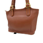 画像をギャラリービューアに読み込む, 【中古】コーチ COACH ショルダーバッグ オールドコーチ レザー レトロ おしゃれ ブラウン 茶 i0601oq00269
