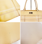 画像をギャラリービューアに読み込む, 【中古】Aquascutum アクアスキュータム トートバッグ チェック柄 ベージュ レディース j0223tq0648
