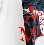 Load image into Gallery viewer, 【中古】アレキサンダー・マックイーン Alexander McQueen Tシャツ 赤ロゴ ホワイト  商品説明 i1208j0018

