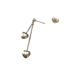 画像をギャラリービューアに読み込む, 【中古】ティファニー Tiffany &amp; Co. ピアス パフハート シルバー スイング j0213aq018161
