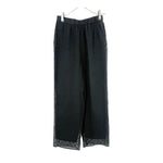 Load image into Gallery viewer, 【中古】フレームワーク FRAMeWORK カジュアルパンツ ドット シアージャガード生地 ブラック 黒 i0623k0140
